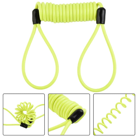 Câble de rappel fluo pour Bloque-disque alarme 110dB Ozalo