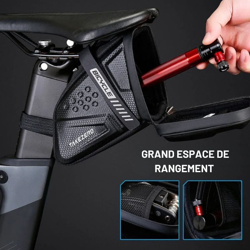 Sacoche selle de vélo ozalo™ rangement 