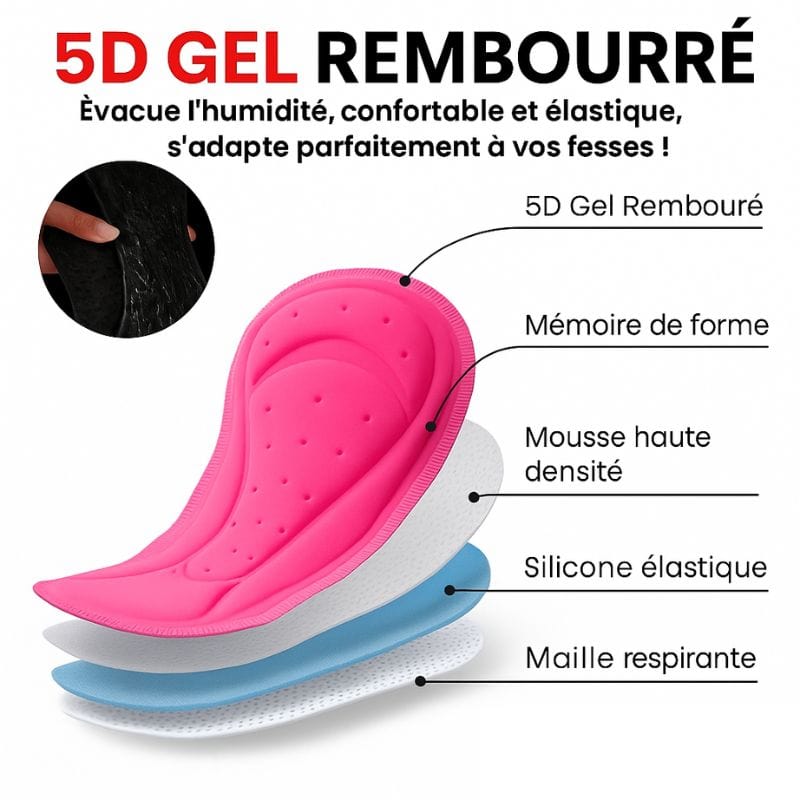 Culotte femme Gel 5D Ozalo 