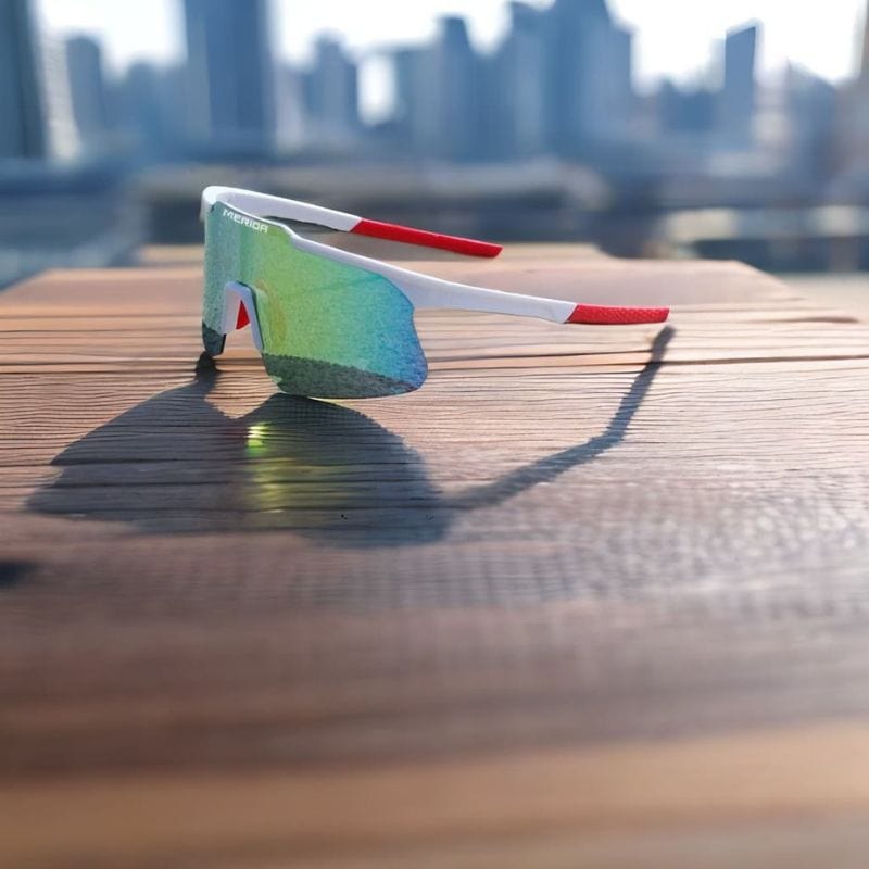Lunette vélo solaire ozalo™ — Blanc