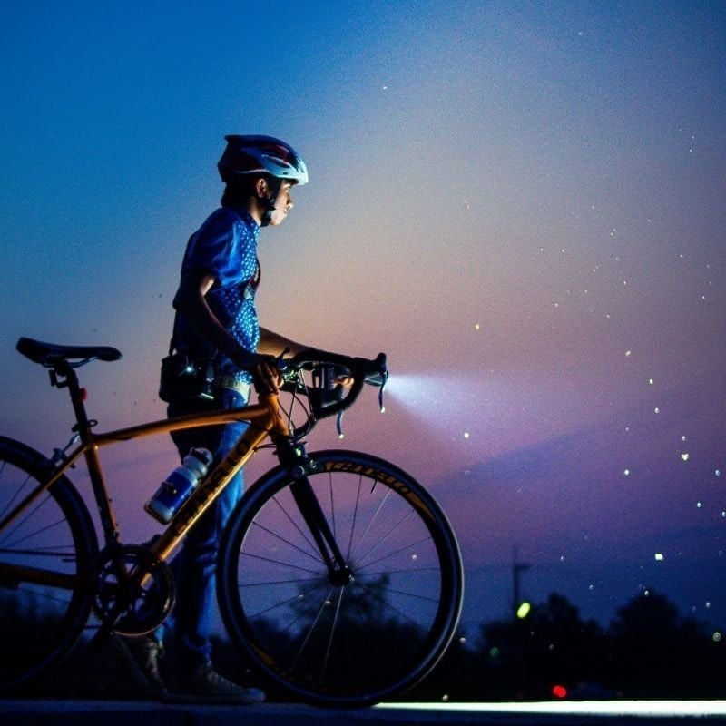 Kit Lumière Vélo Avant/Arrière – Rechargeable et Puissant