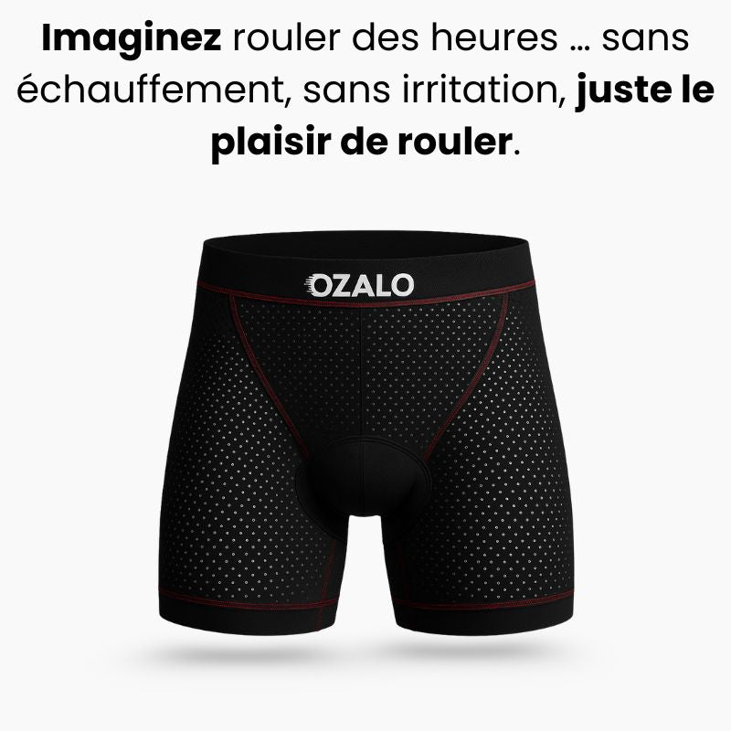 Boxer Gel 5D Ozalo GSX™— Conforto imediato para conduzir mais longe.
