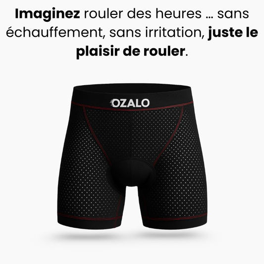 Boxer Gel 5D Ozalo GSX™— Confort repensé pour rouler plus loin.