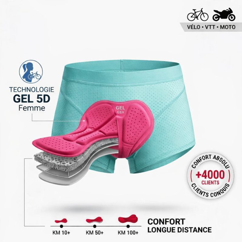 Culotte femme Gel 5D Ozalo™