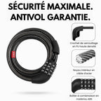 antivol de vélo à code 