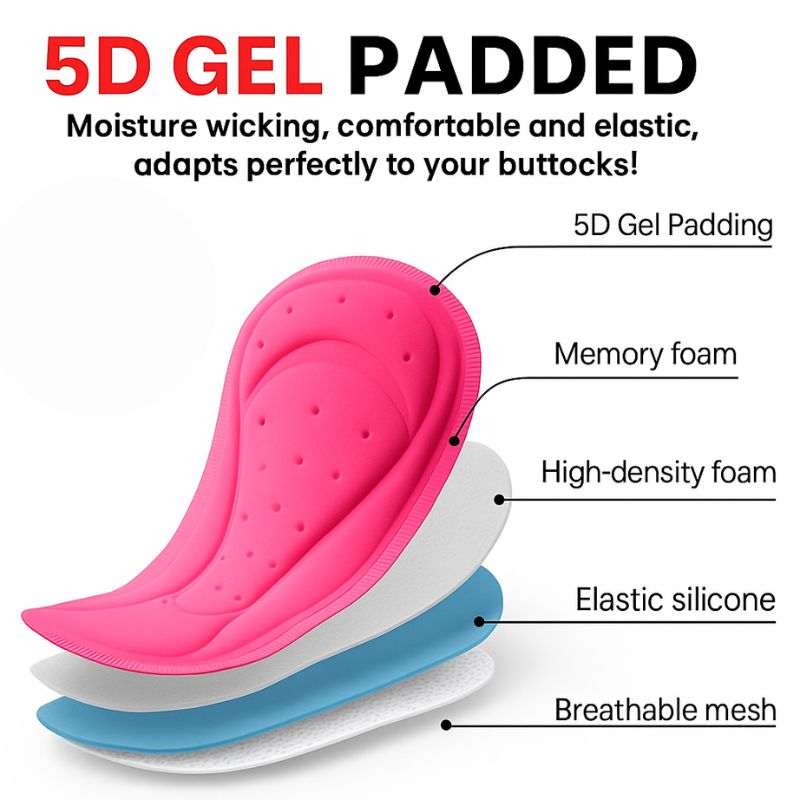 Culotte femme Gel 5D Ozalo™