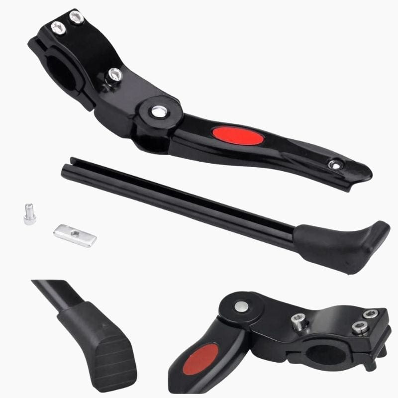 Béquille de vélo noir 