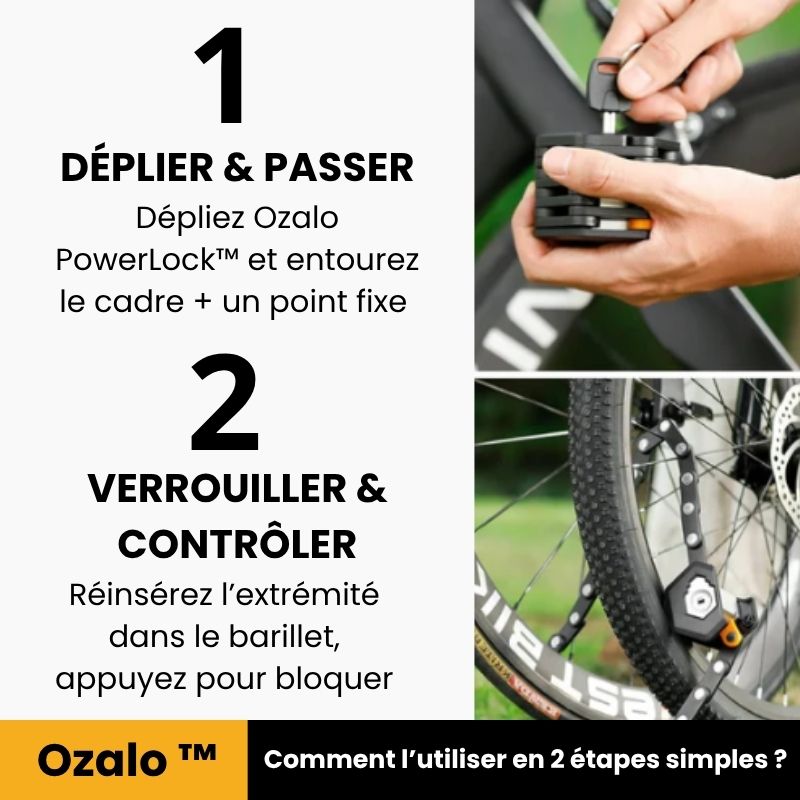 Antivol vélo Ozalo Powerlock™
