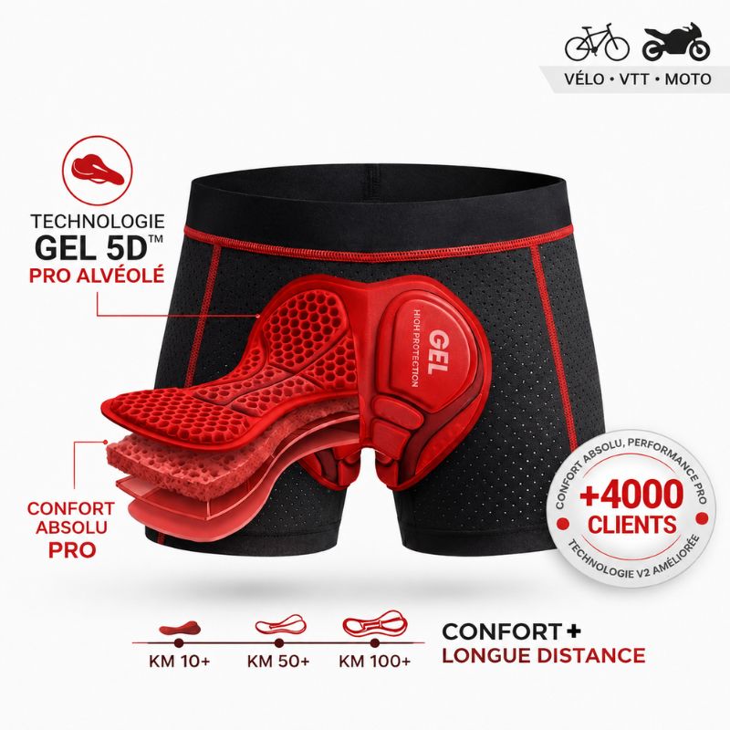Boxer GSX Gel 5D Ozalo® PRO V2 — Rouge