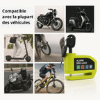 Bloque-disque alarme