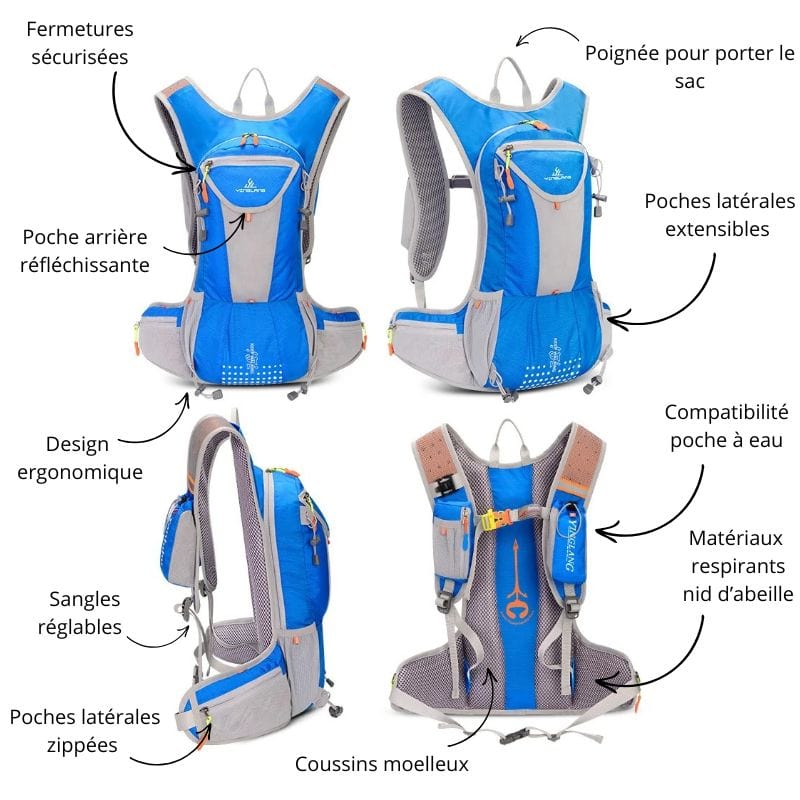 Sac à Dos Ultra-Fonctionnel  détails