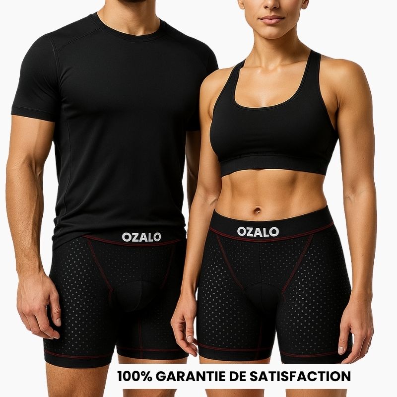 Boxer Gel 5D Ozalo GSX™— Conforto imediato para conduzir mais longe.