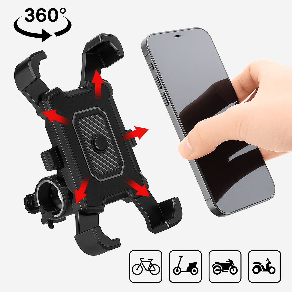 support téléphone pour vélo et moto 