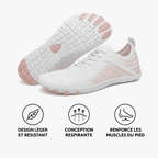 Ozalo™ Chaussures Barefoot blanche