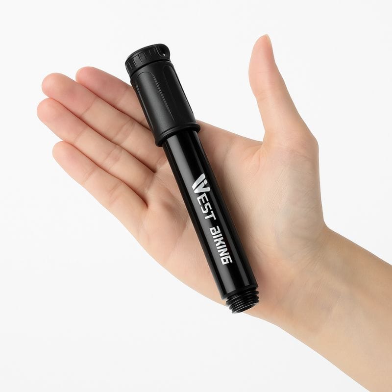 Mini pompe à main aluminium