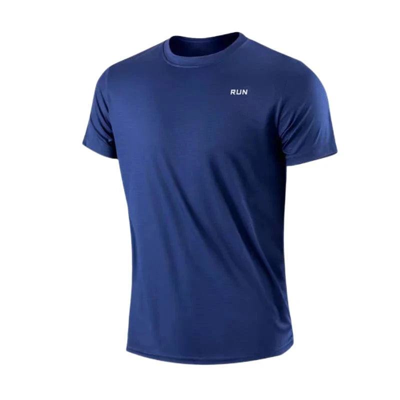 T-shirt respirant ozalo™  bleu nuit