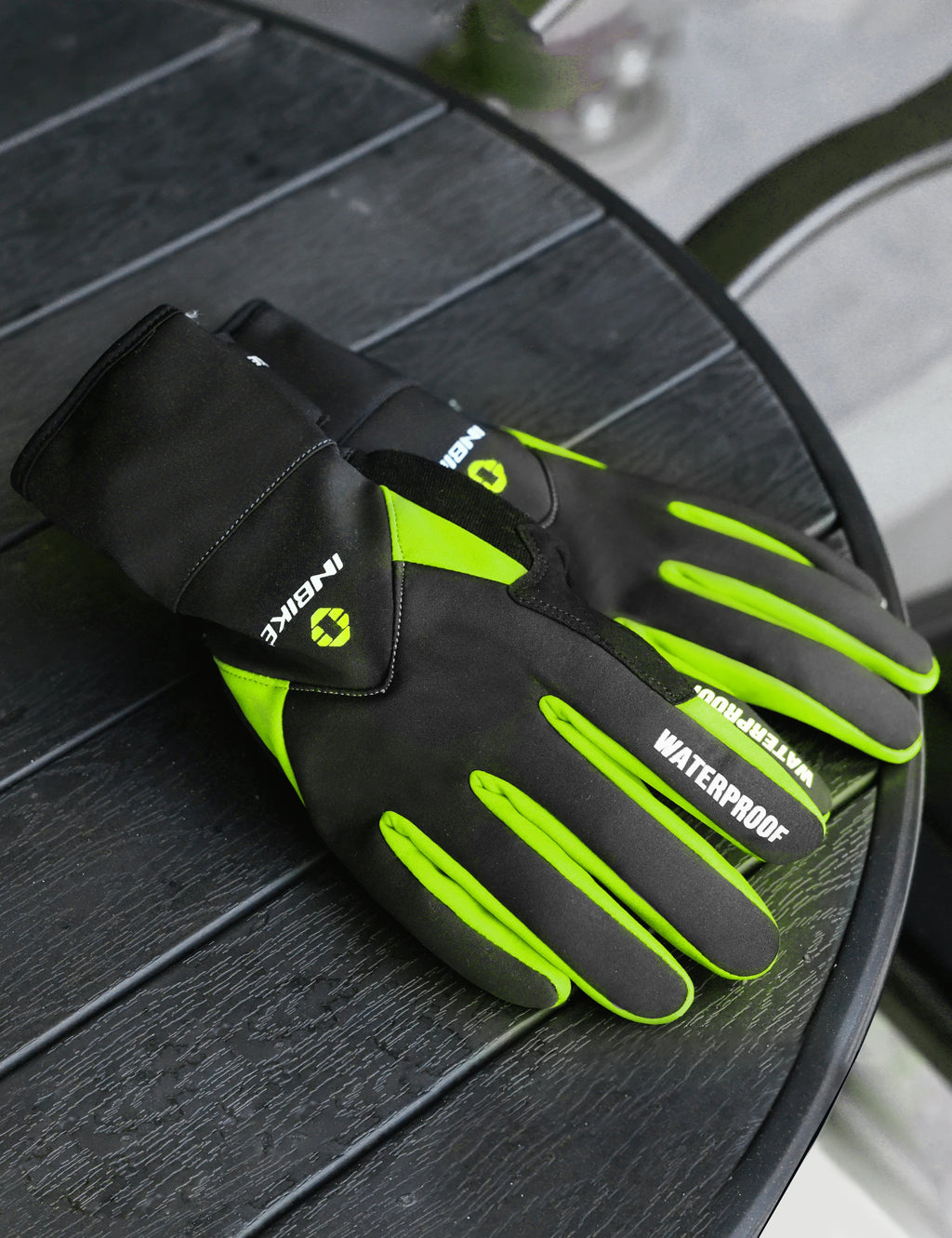Gants vélo hiver rembourrés gel — coupe-vent, imperméables et tactiles