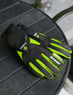 Gants vélo hiver rembourrés gel — coupe-vent, imperméables et tactiles