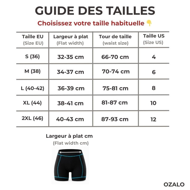 Short cycliste femme Gel 5D Ozalo™