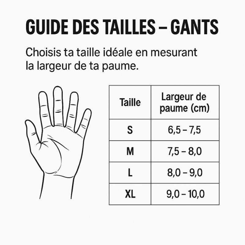 Gants vélo avec GEL