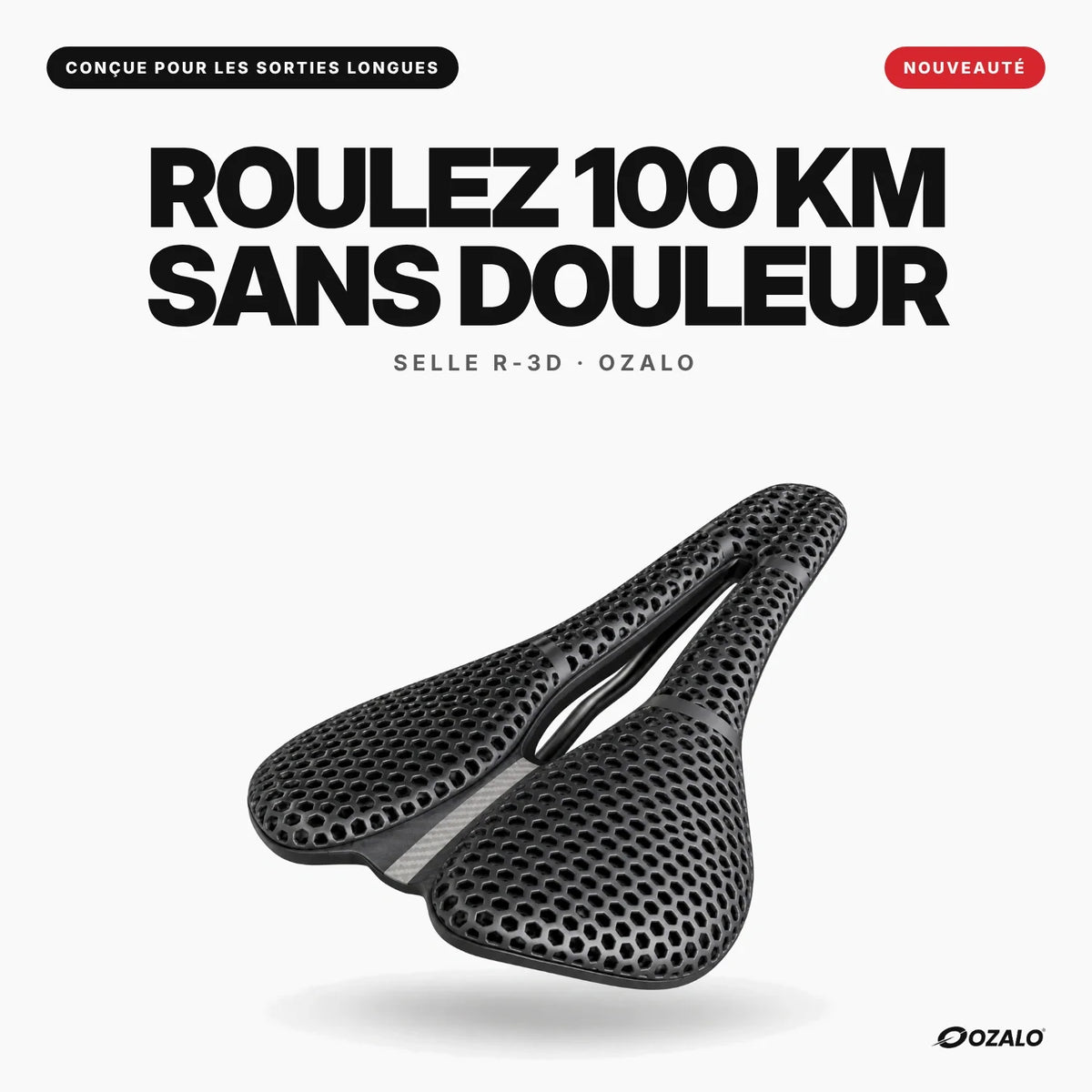 Selle R-3D : roulez 100 km sans douleur