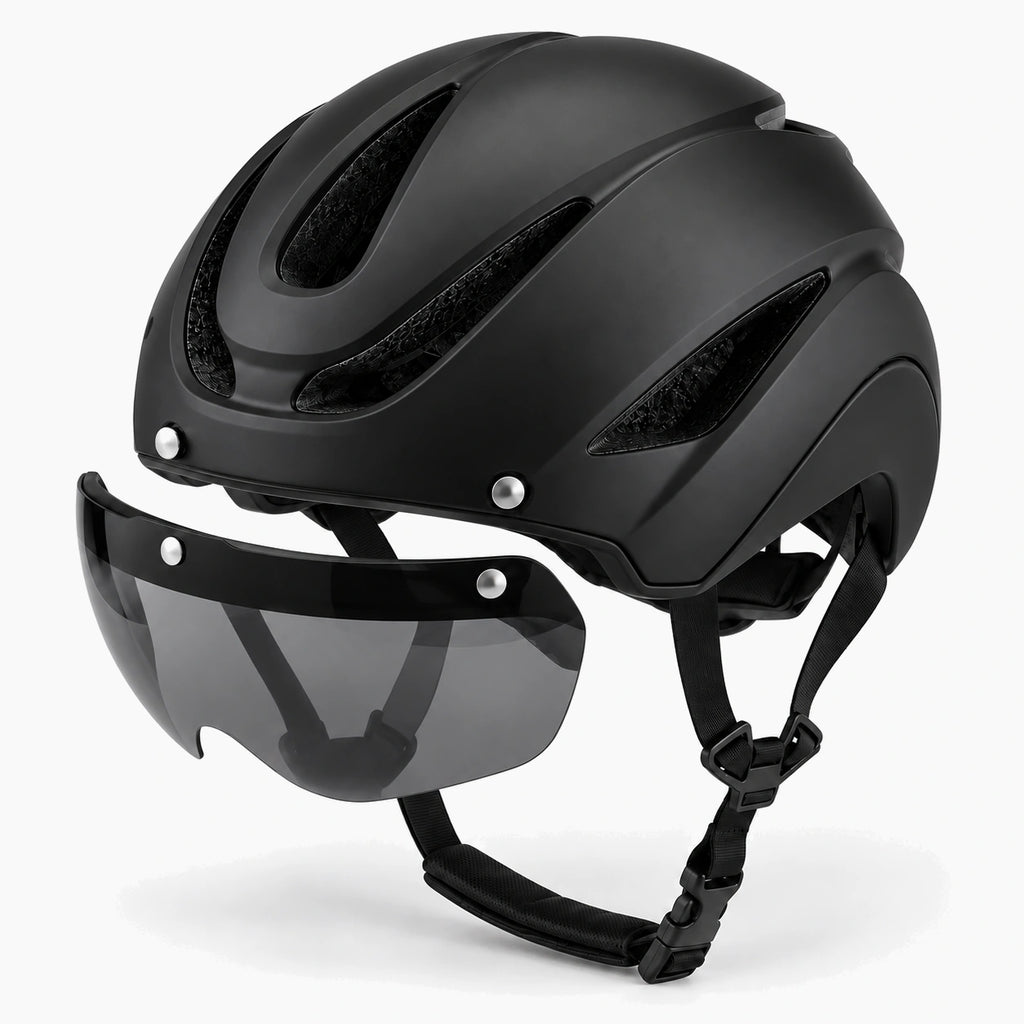 Visière magnétique amovible du casque