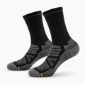 Chaussettes vélo laine mérinos noires