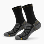 Chaussettes vélo laine mérinos noires