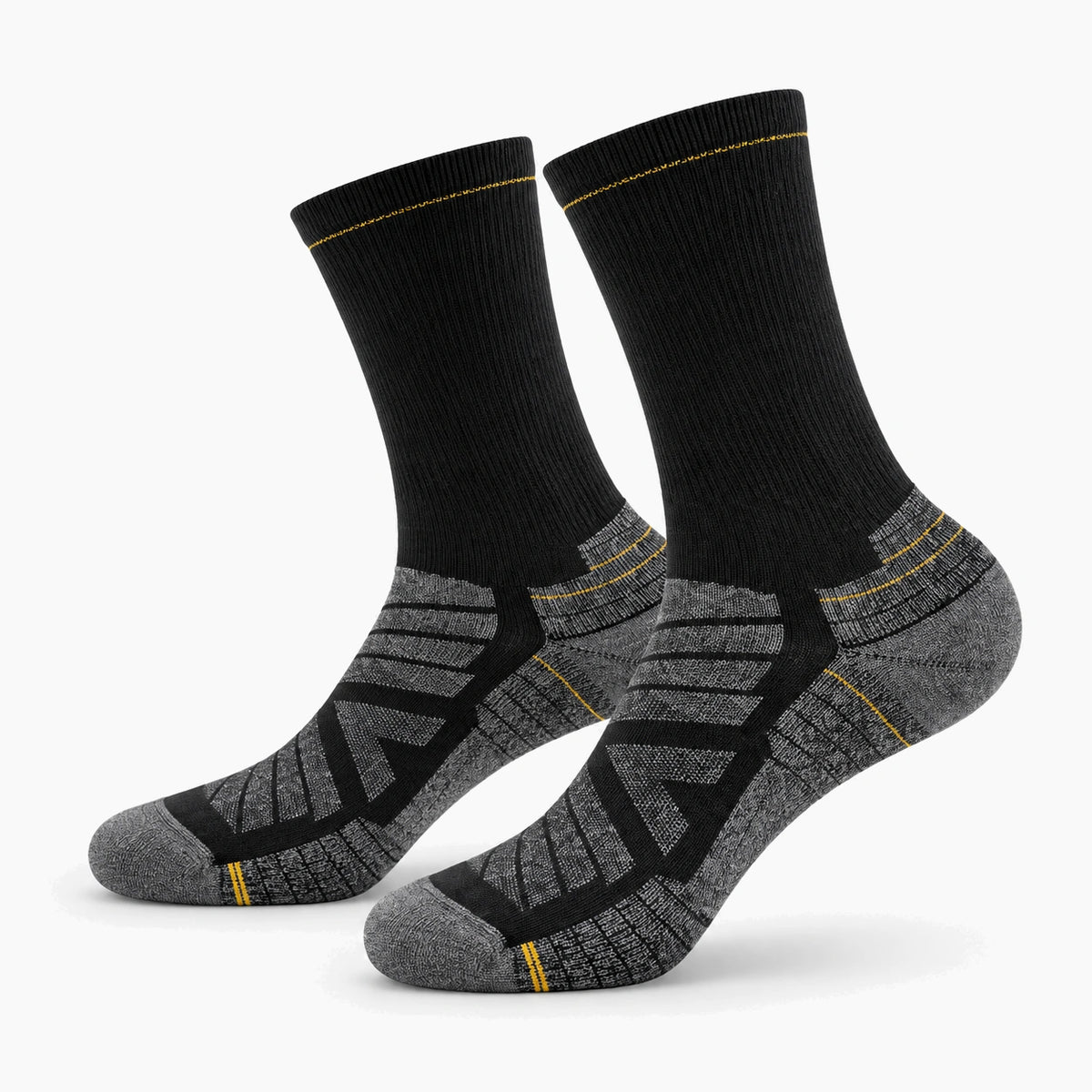 Chaussettes vélo laine mérinos noires