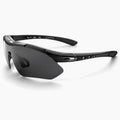 Lunettes vélo polarisées noires