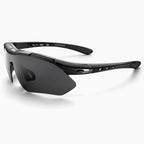 Lunettes vélo polarisées noires