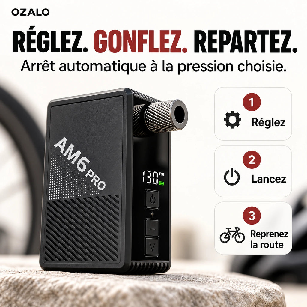 AM6 Pro – Préréglage et arrêt automatique