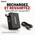AM6 Pro – Batterie 800 mAh et recharge USB-C