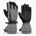 Gants vélo grand froid — manchette longue, doublure polaire et imperméable