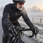 Gants vélo hiver gel 5 mm — imperméables, tactiles et réfléchissants