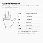 Gants vélo hiver rembourrés gel — coupe-vent, imperméables et tactiles