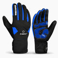 Gants vélo hiver rembourrés gel — coupe-vent, imperméables et tactiles