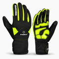 Gants vélo hiver rembourrés gel — coupe-vent, imperméables et tactiles