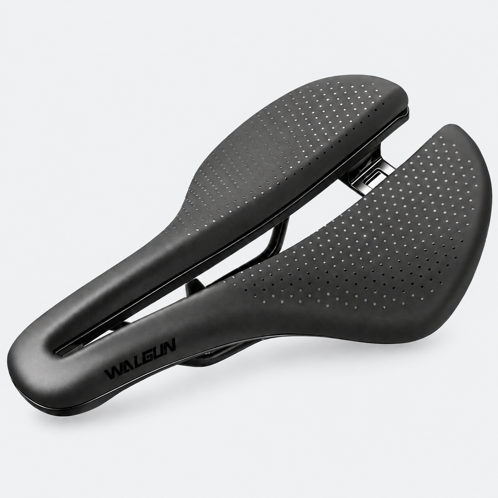 Selle WALGUN WG321 — 155 mm — vue produit sur fond gris clair