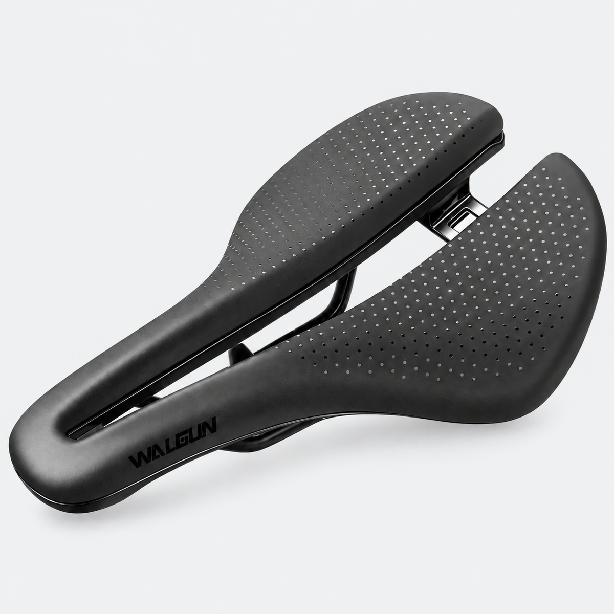 Selle WALGUN WG321 — 155 mm — vue produit sur fond gris clair